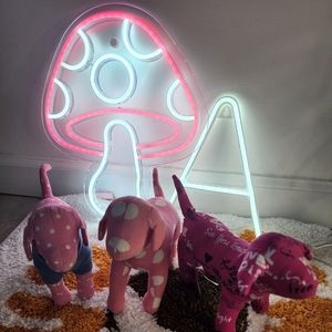 Pink Victoria Secret Dog Puppy Plush